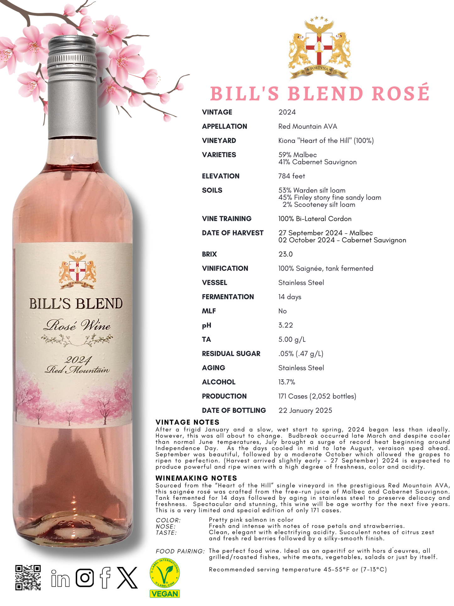 2024 BILL'S BLEND ROSÉ (3 pack)