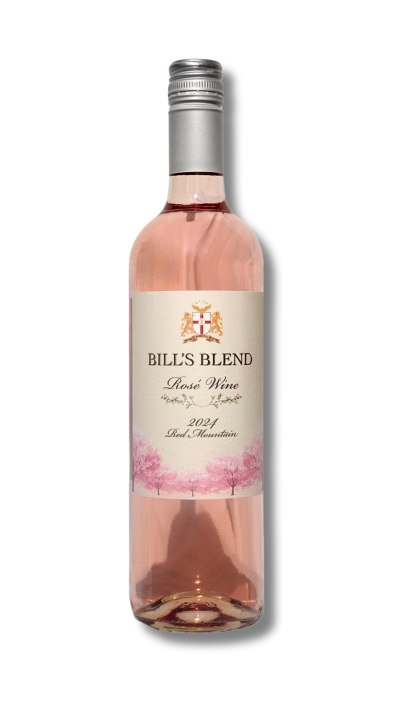 Bottle of Bills Blend Rosé Wine on a white background